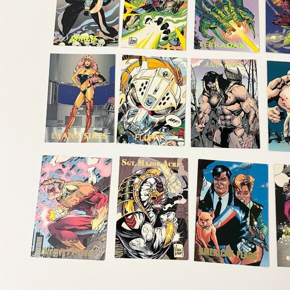 Vintage 1993 Lot of 49 Dynamic The Creators Universe Cards - Picture 5 of 16